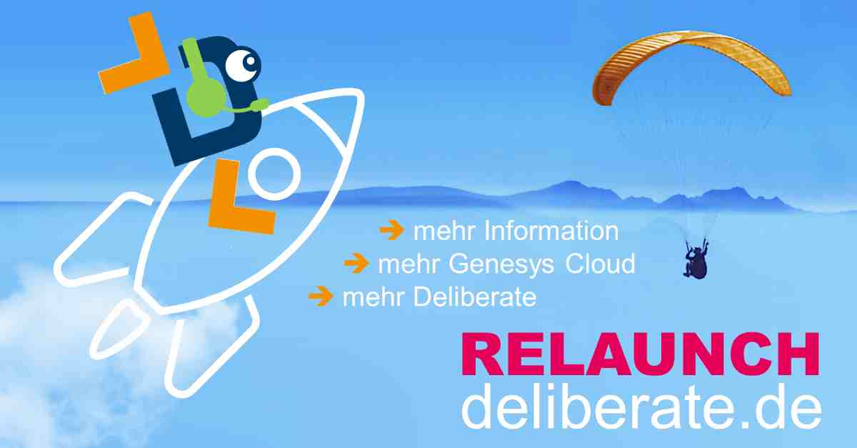 Deliberate GmbH RELAUNCH unserer Homepage