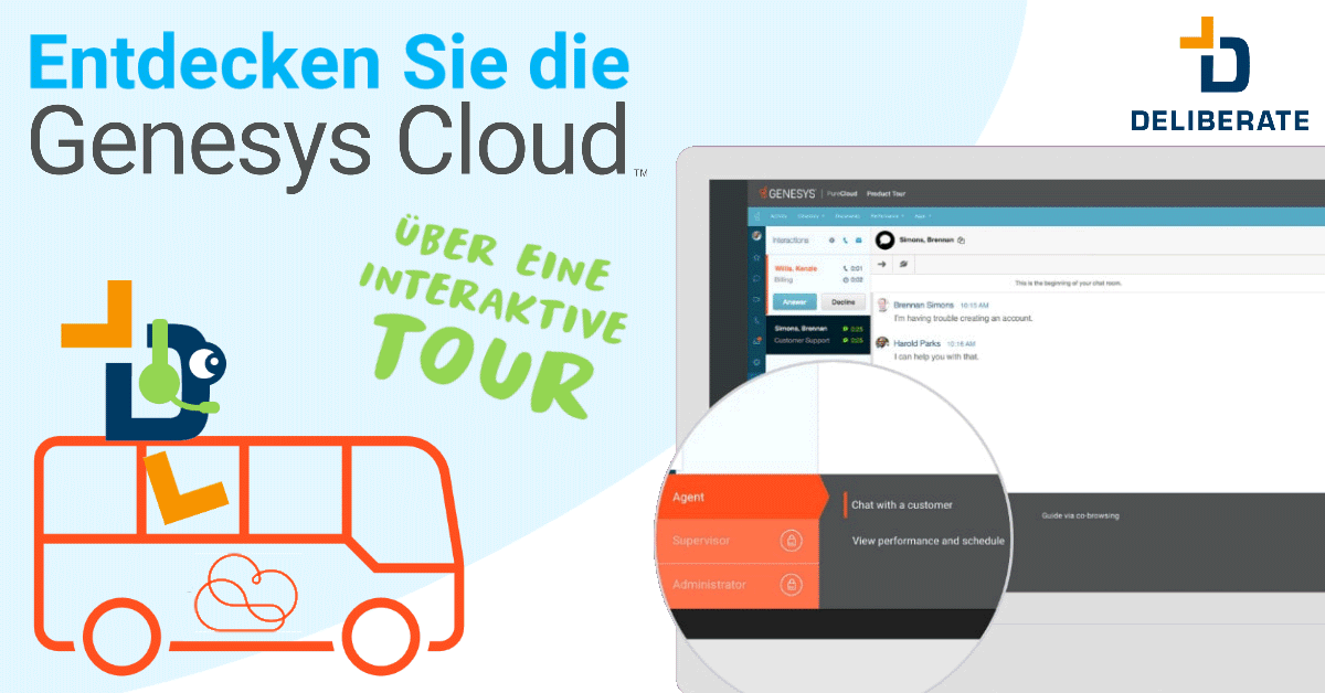 Deliberate GmbH interaktive Genesys Cloud Tour