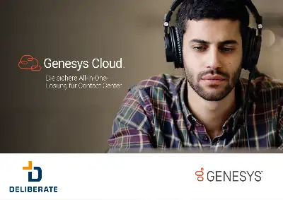 DOWNLOAD - Genesys Cloud - die sichere All-in-One Lösung für Contact Center